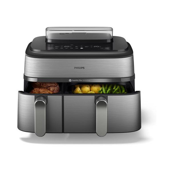 Friteuse Sans Huile Philips Airfryer Na555/00 Série 5000 Double Panier Philips - Mathon