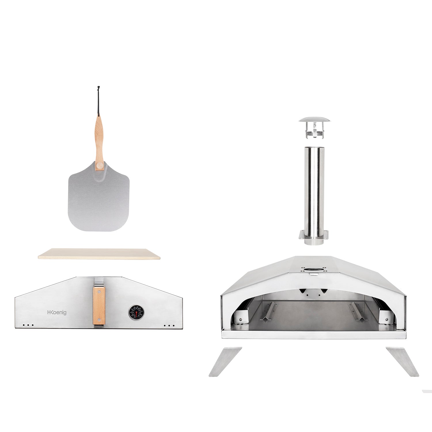 Four à pizza à gaz - GINO536 H.Koenig - Mathon - 4