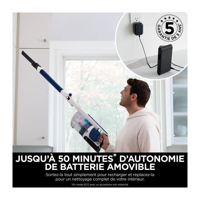 Powerpro Iz380eu - Aspirateur Balai Sans Fil - Léger Et Flexible - Technologie Floordetect - Anti-emmelement Shark - Mathon - 6