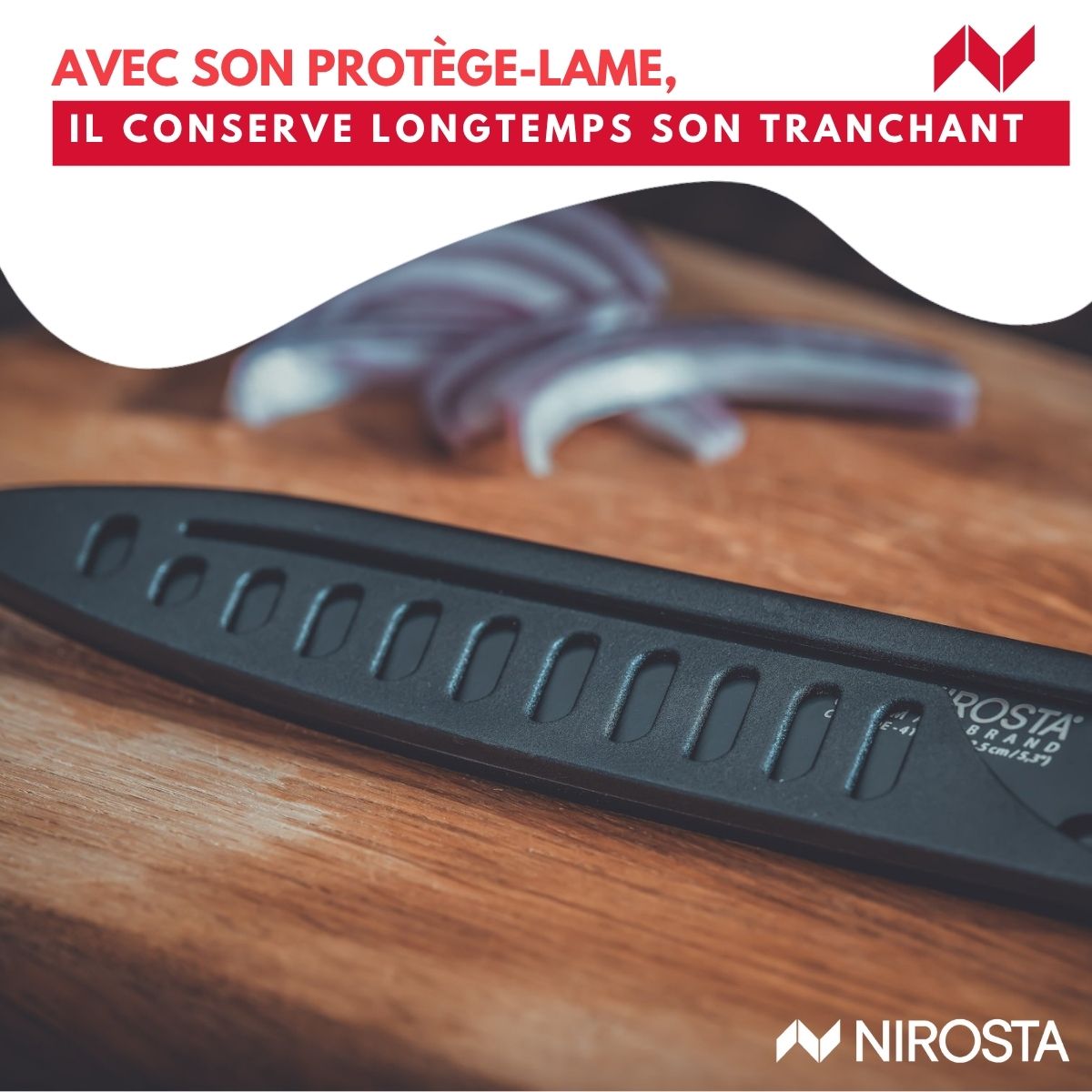 Couteau d’office universel 24 cm  Flow Nirosta - Mathon - 7