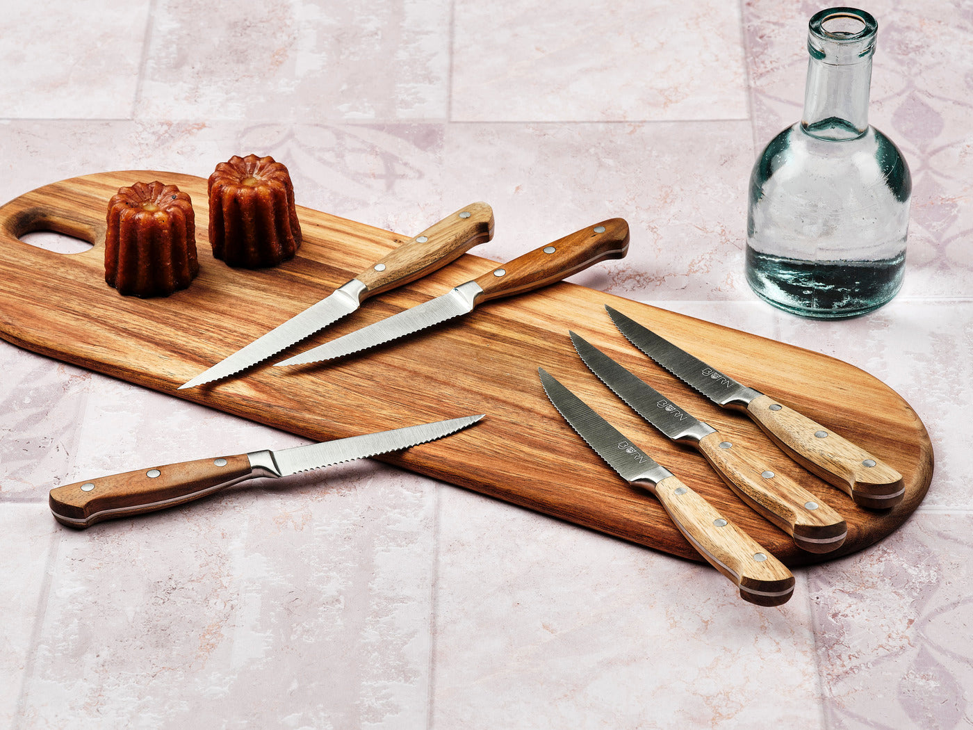 Couteaux à steak JAKOB - 6 pièces Björn - Mathon - 4