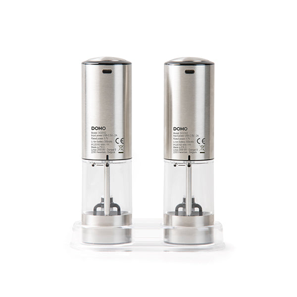 Set 2 moulins à sel et à poivre rechargeables Domo - Mathon - 2