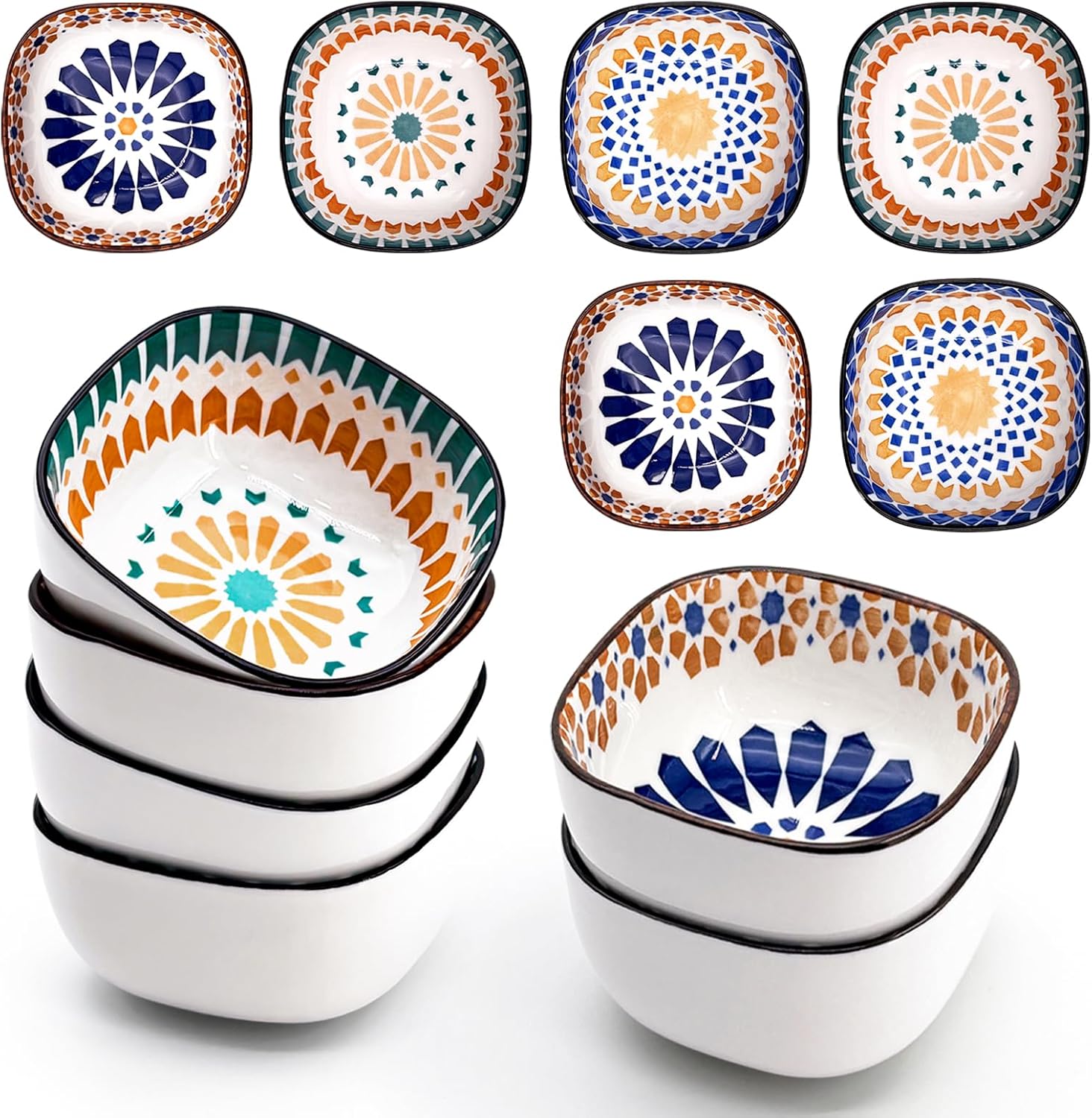 Ensemble de 6 Petits Bols à Trempette en Céramique Vendos85 - Mathon