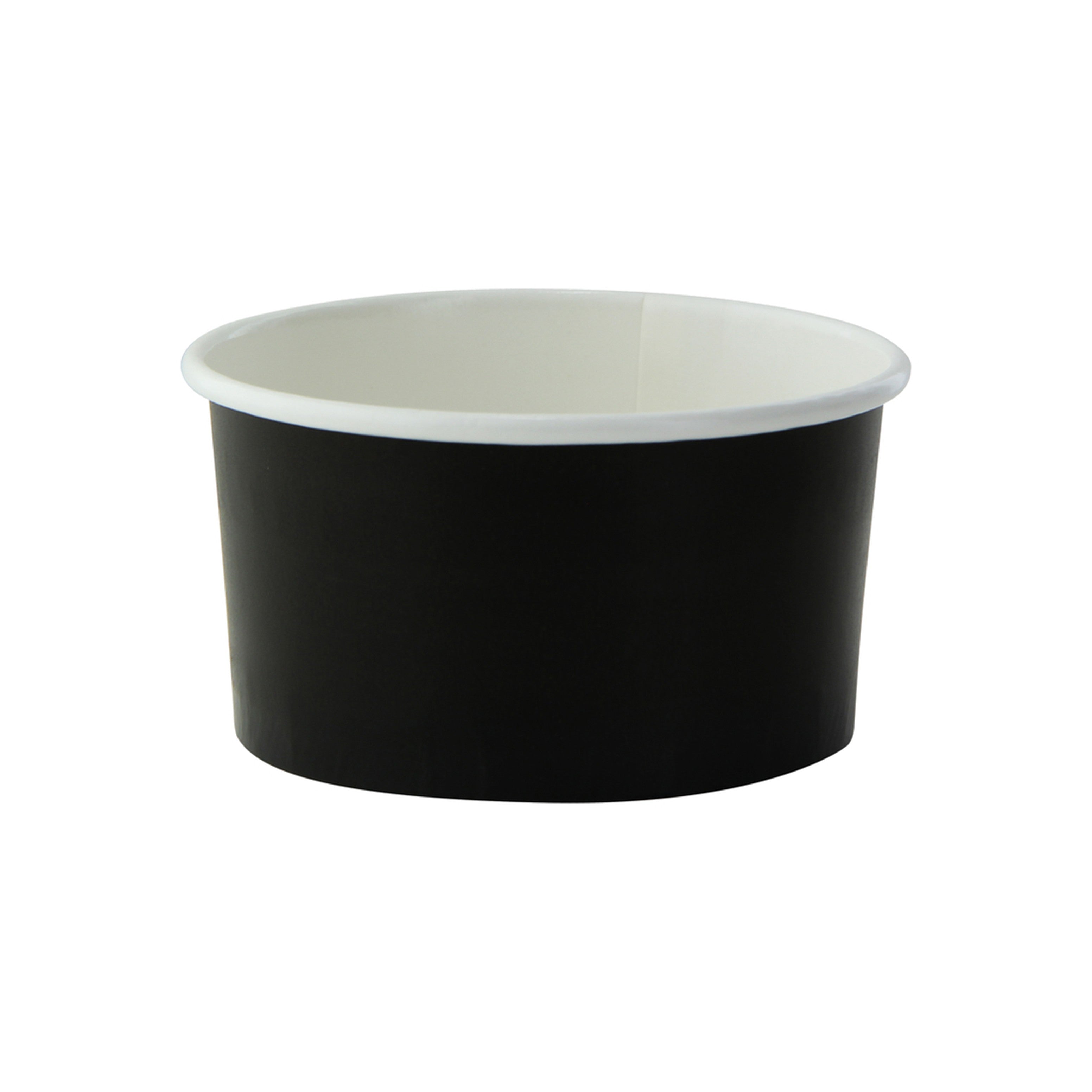 50Pcs - Pot carton noir chaud et froid  H44mm 130ml FirstPack - Mathon - 1