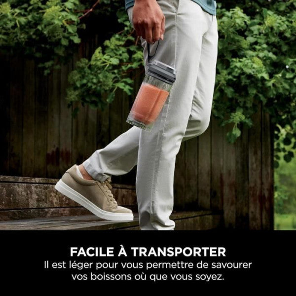 Blender Portable Ninja Blast Max - Gris - Bc251eugy Ninja - Mathon - 5