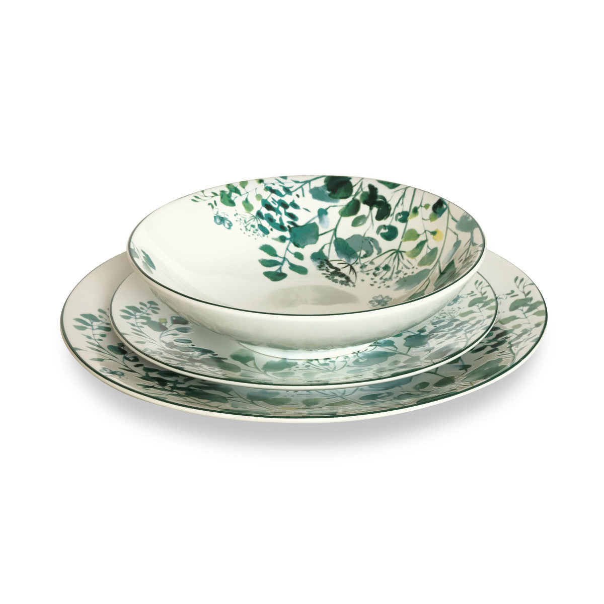 Oxalis - Assiette salade et pâtes 22 cm (lot de 6) Médard de Noblat - Mathon - 2