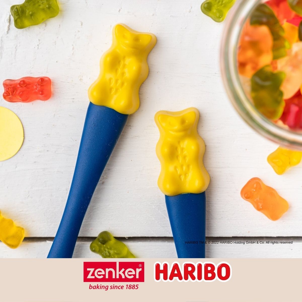 Spatule de cuisine et de pâtisserie en silicone 18 cm Zenker Haribo Zenker - Mathon - 10