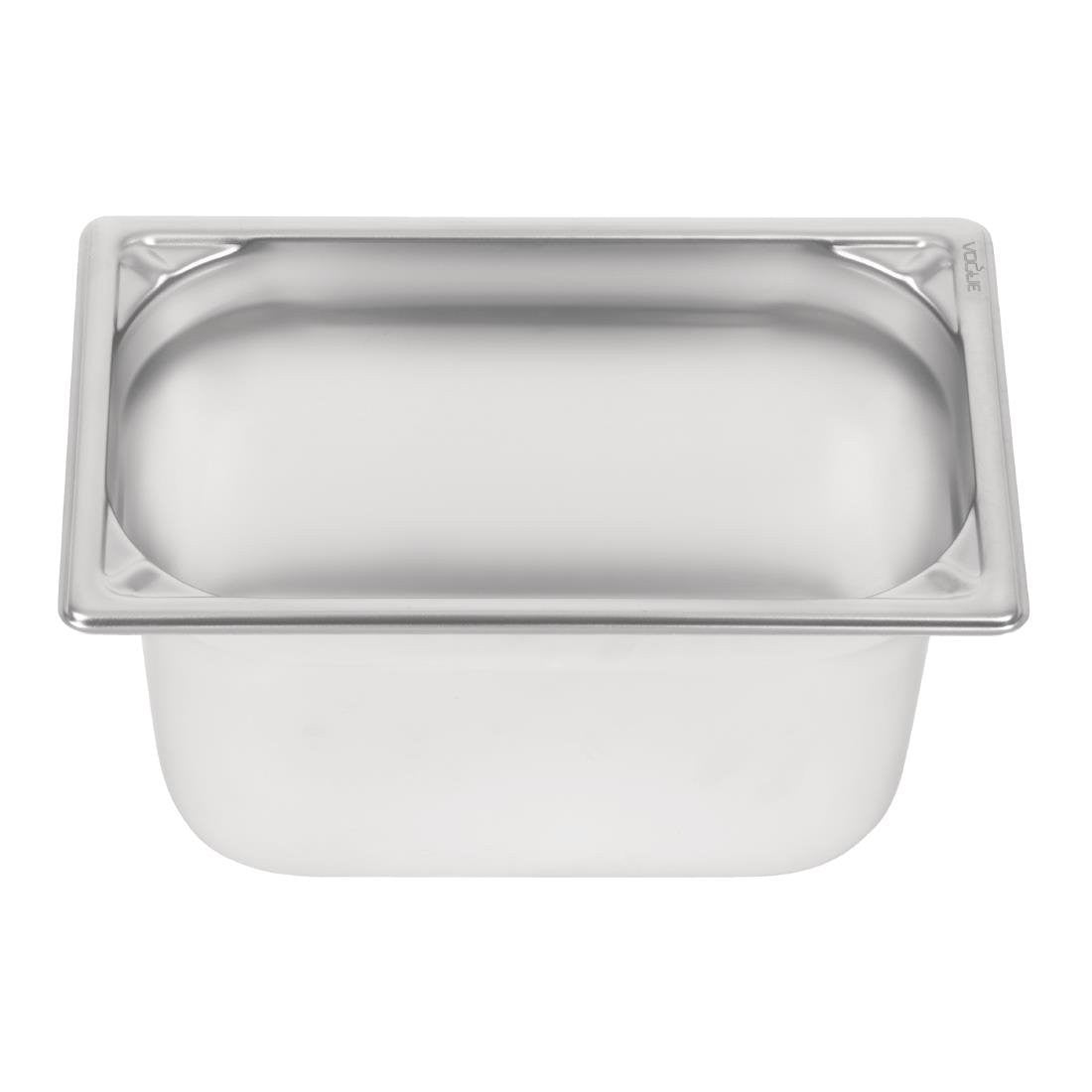 Bac Gastro Inox 18/10 GN 1/4 - H 150 mm - Vogue - Mathon - 3