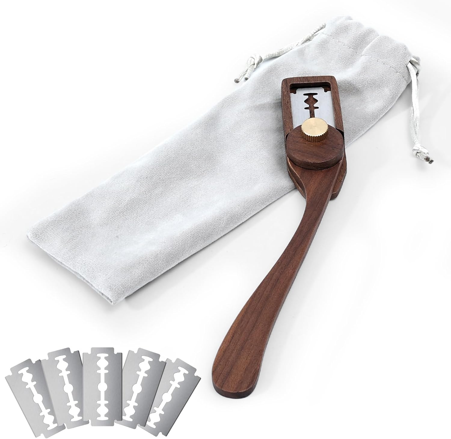 Couteau à pain ergonomique avec manche en noyer Vendos85 - Mathon