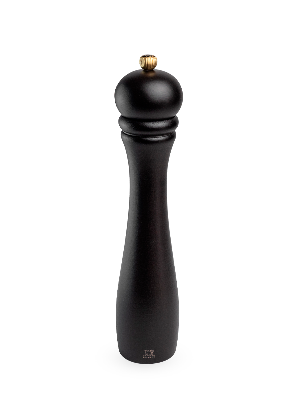 Checkmate Moulin à poivre manuel en bois, chocolat, 30 cm - 12in Peugeot - Mathon - 1