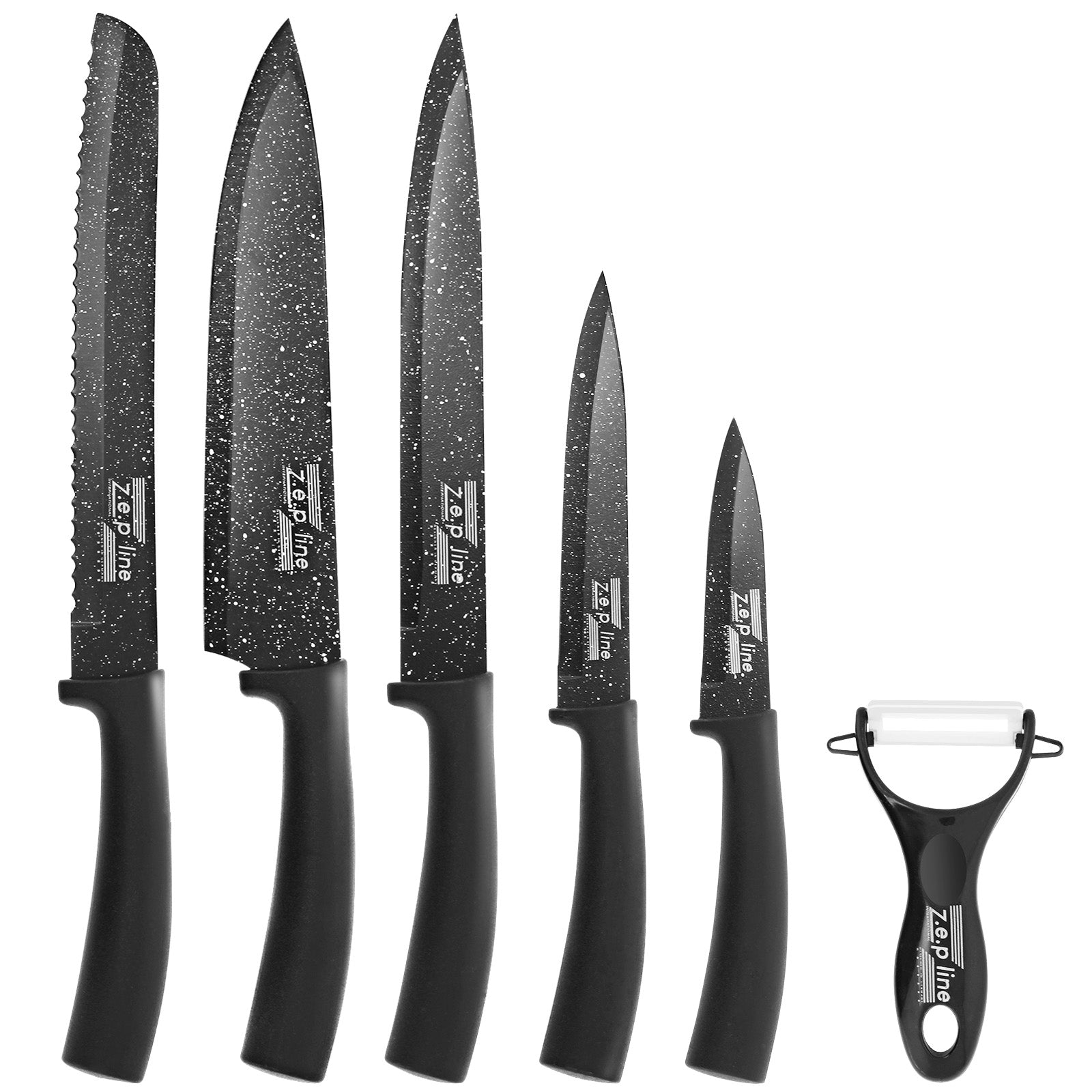 Set de Couteaux avec Éplucheur Zepline - Mathon - 1