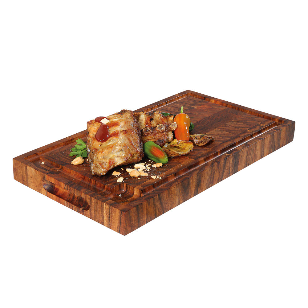 Bloc de boucher en Acacia 45x25x4 cm Zassenhaus - Mathon - 2