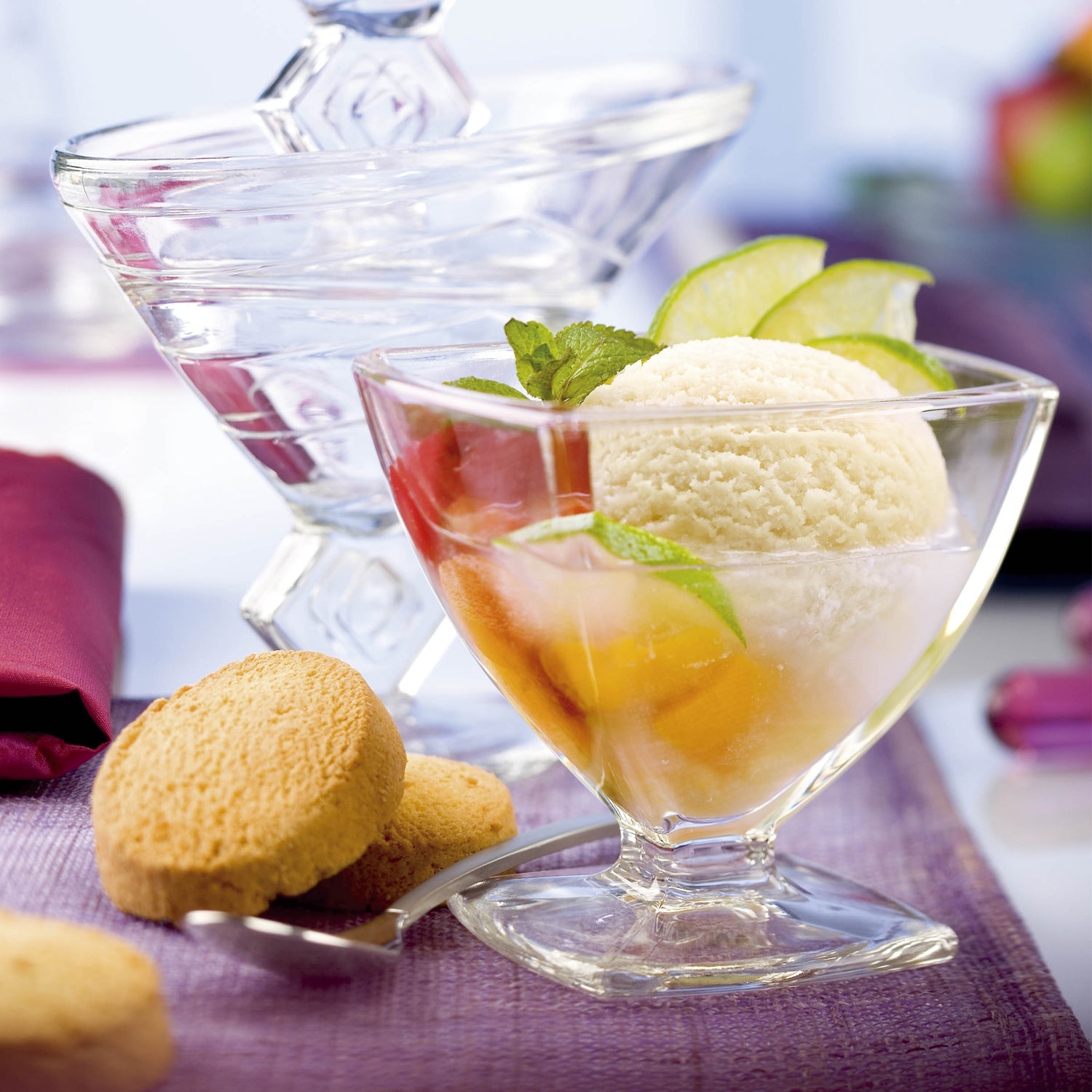 Lot de 6 coupes à dessert La Rochère - Mathon - 2