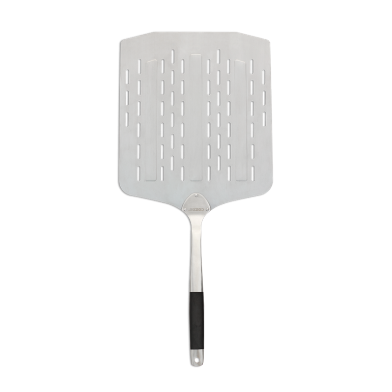 Pelle à pizza perforée 40 x 35 cm en acier inox Cozze - Mathon - 2