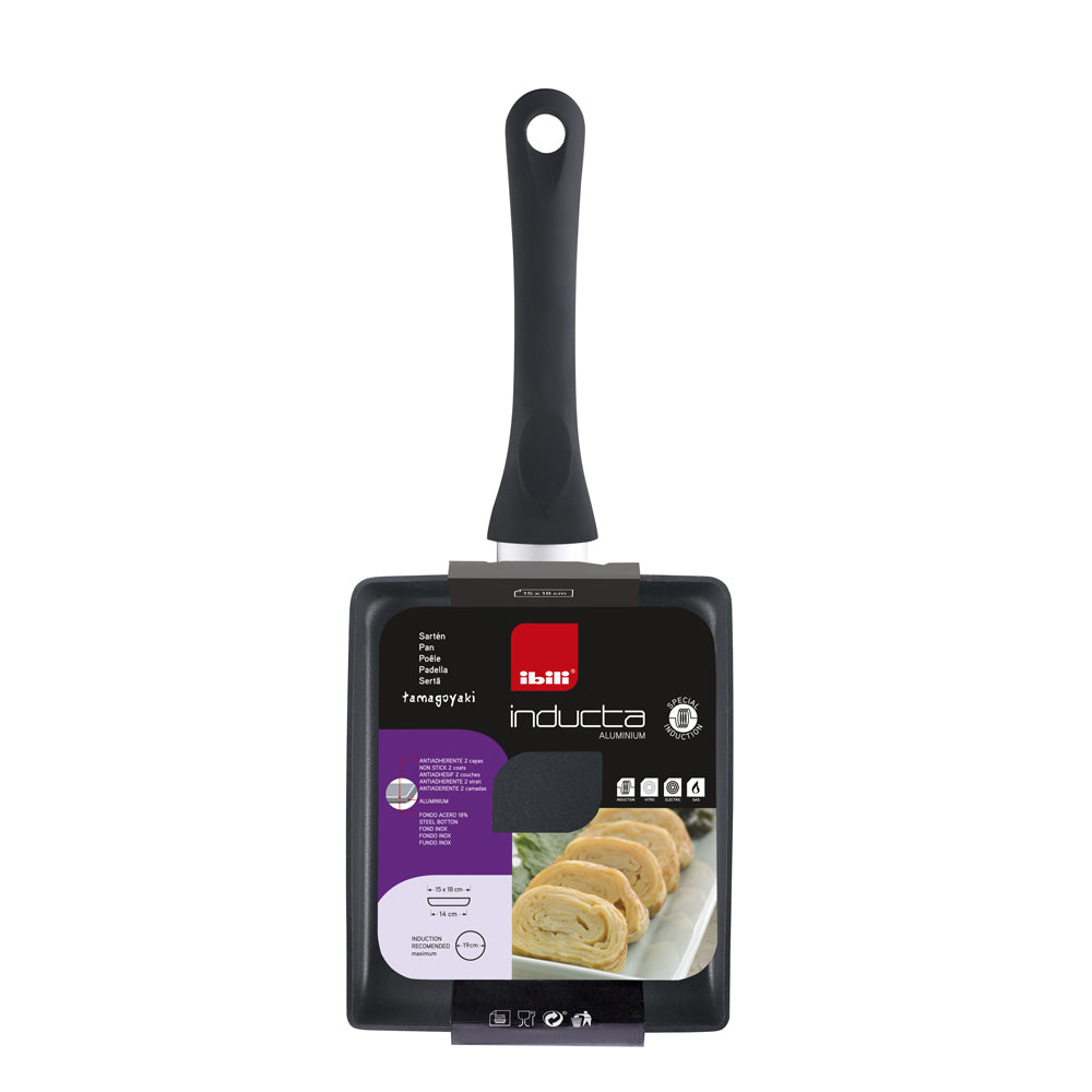 Poêle carrée spéciale omelette 18 cm Ibili - Mathon - 3