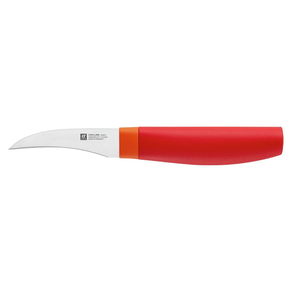 Couteau à éplucher Now S 7 cm Rouge Zwilling - Mathon