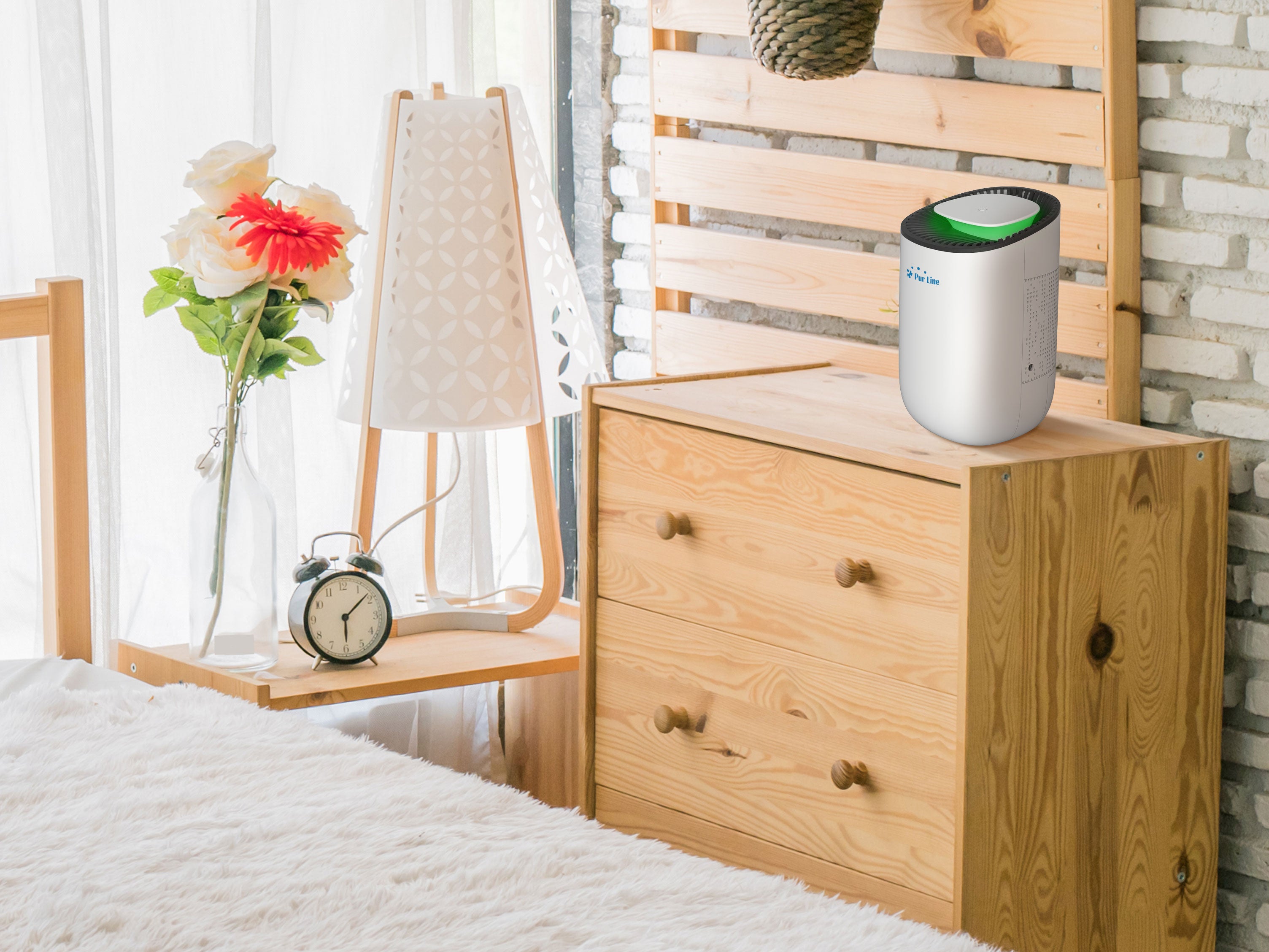 Déshumidificateur 21W avec lumière LED pour des petites surfaces Purline - Mathon - 3