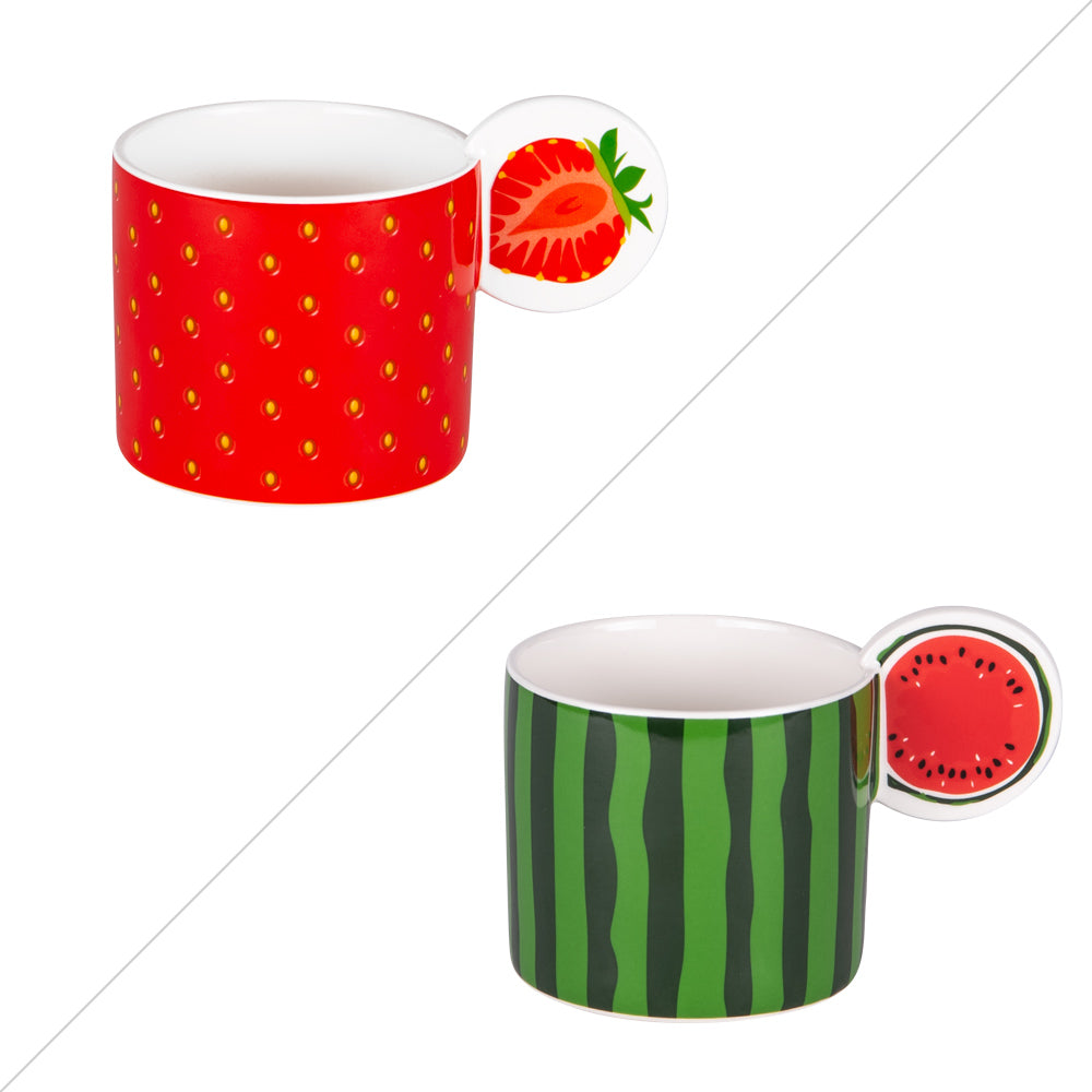 Mug Fruitissimo 35 cl (lot de 2) Table passion - Mathon