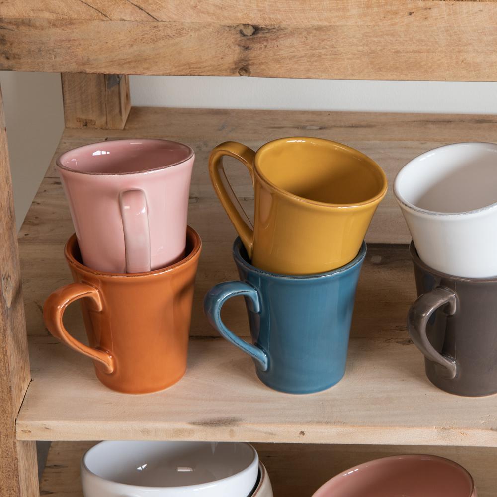 Mug Toscane 40 cl ocre (lot de 2) Table passion - Mathon - 2