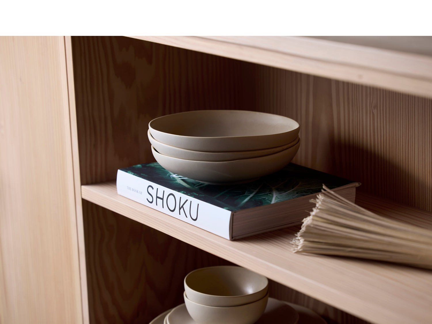 Bol UMAMI 12,5cm en grès émaillé Beige doux Villa Collection - Mathon - 3