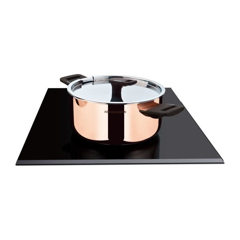 Faitout 24 Cm -   - Am945gt - 3 Couches Triple Action : Cuivre, Aluminium, Inox - Tous Feux Dont Induction Arthur Martin - Mathon - 5
