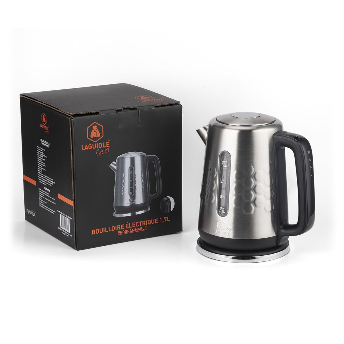 Bouilloire électrique inox 1,7L - Maintien de la température Laguiole Cuisson - Mathon - 3
