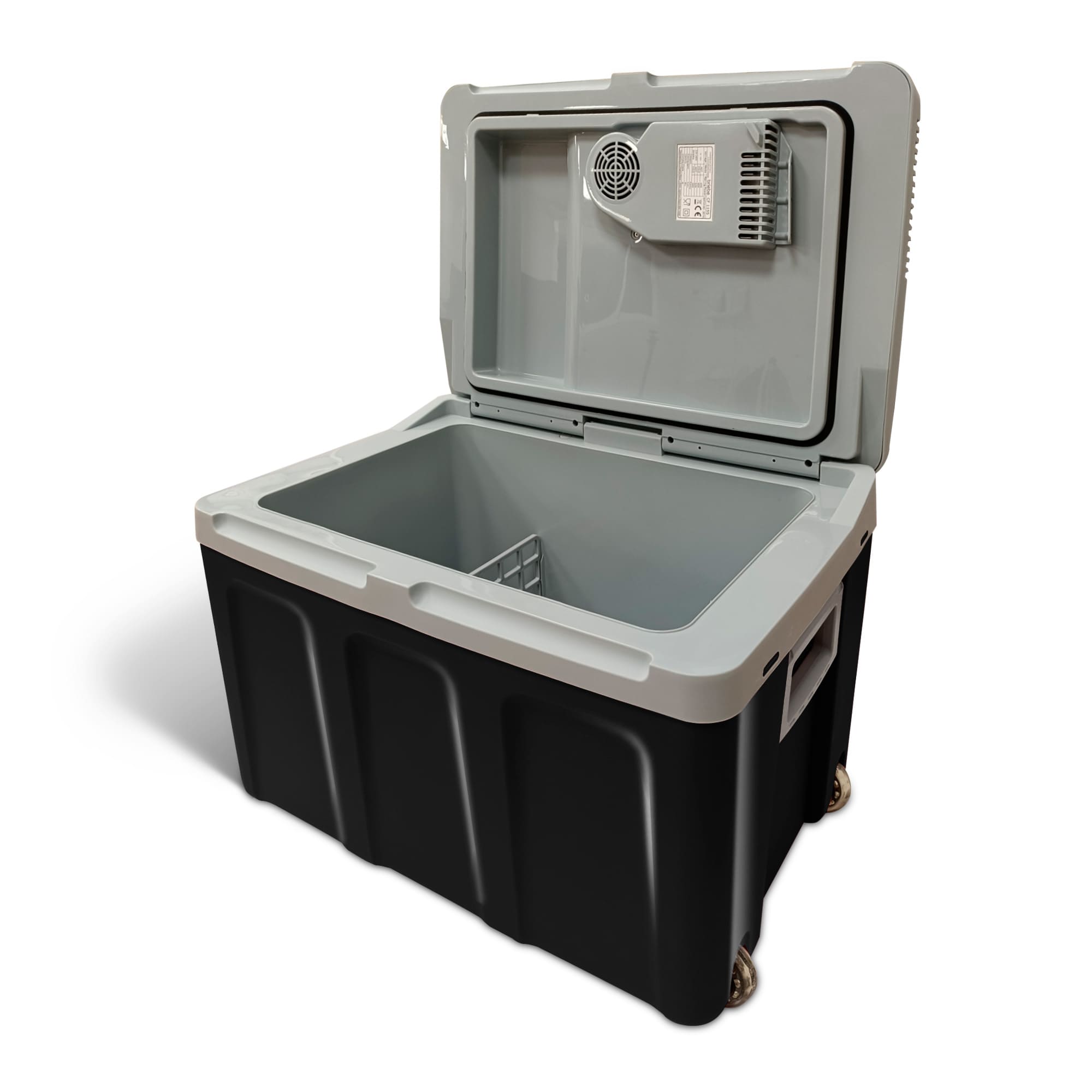 Glacière Électrique portable 40 Litres, 12V / 220 - 240V Voiture et Camping 58  Noir CF1155BLK - Mathon - 4