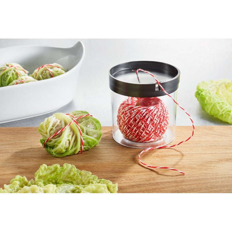 Boîte à cordelette filio, avec ficelle pour charcuterie et jambon Gefu - Mathon - 2