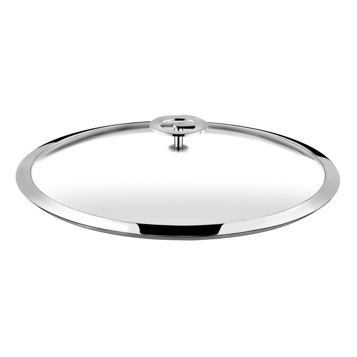 Universel - Couvercle 24cm verre trempé et inox Cuisinox - Mathon - 1
