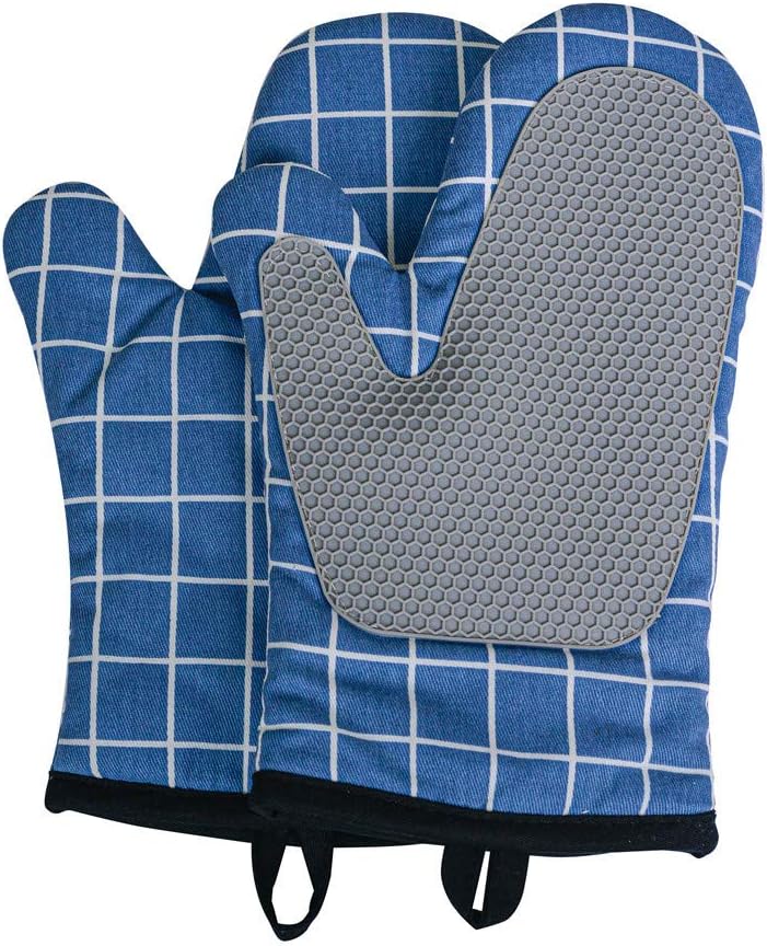 Gants de four silicone et coton anti-chaleur Vendos85 - Mathon