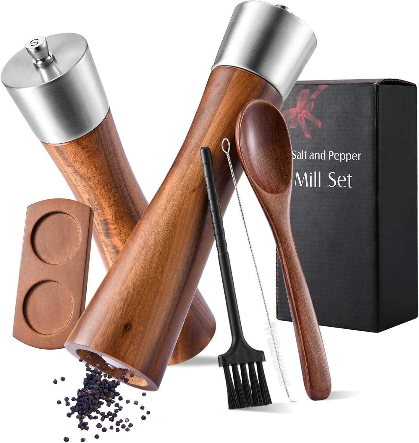 Moulin a Poivre Bois Réglable Vendos85 - Mathon