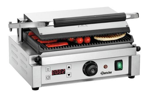 Grill professionnel à panini Thermostatique - 340 x 220 mm - Bartscher - Mathon - 2