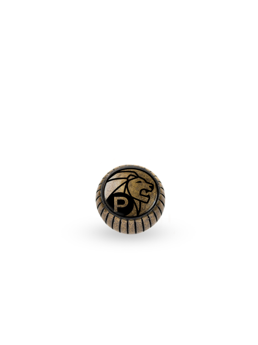 Bouton Bijou Bouton pour moulin à poivre, aspect vieilli Peugeot - Mathon