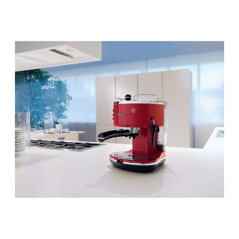 Eco 311.r Machine Expresso Classique Icona - Rouge Delonghi - Mathon - 3