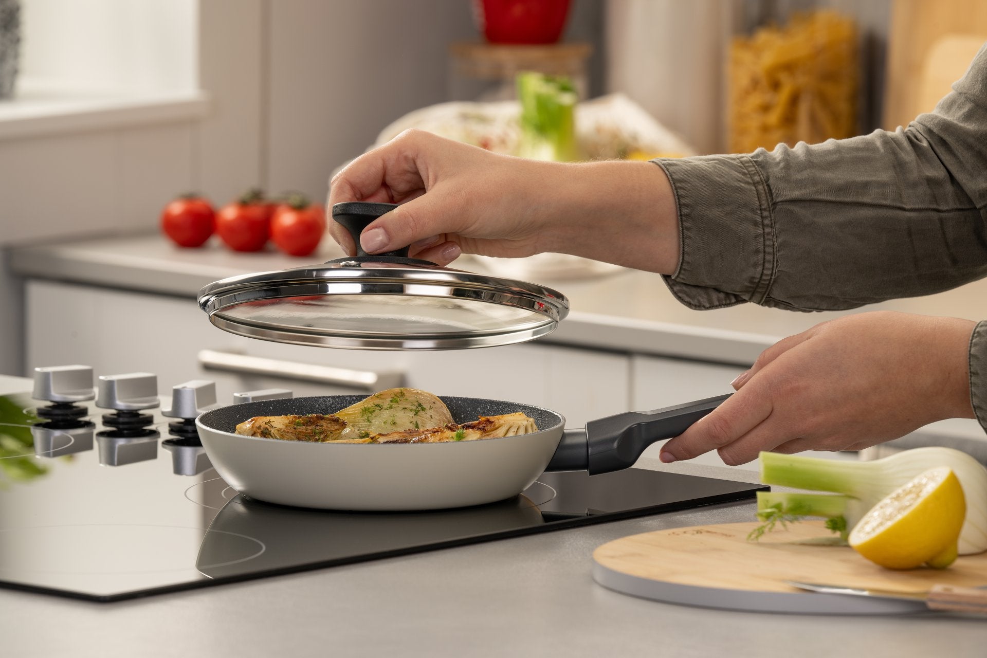 Couvercle de cuisson en verre 20 cm Fackelmann - Mathon - 1