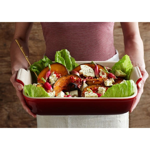 Plat rectangulaire céramique 26 cm Cerise Le Creuset - Mathon - 3