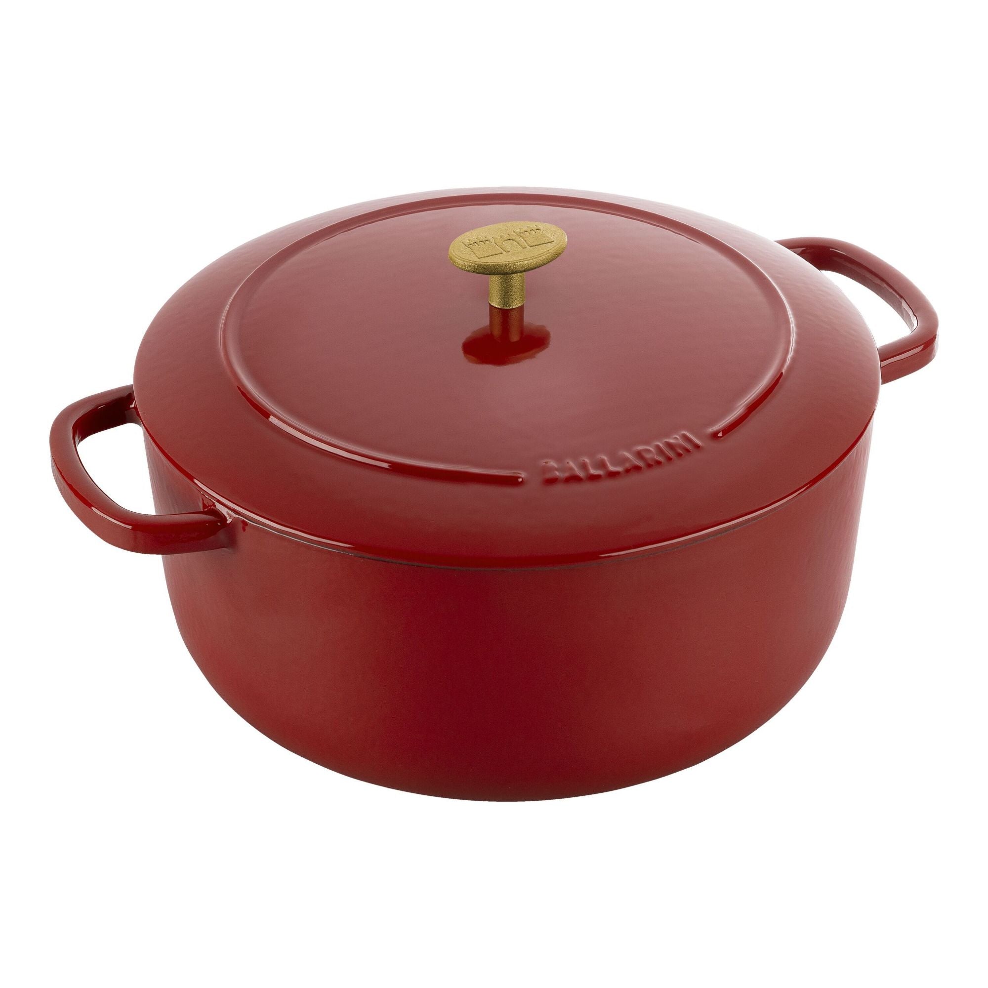 Cocotte Ballarini 28 cm, Rond(e), Rouge, Fonte Ballarini - Mathon - 1