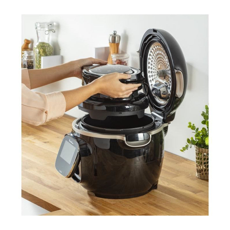 Moulinex Ez150800 Extra Crisp, Couvercle Cookeo, 4 Programmes, 1 Mode Manuel, Recettes Croustillantes, Nettoyage Et Rangement Fa Seb - Mathon - 2