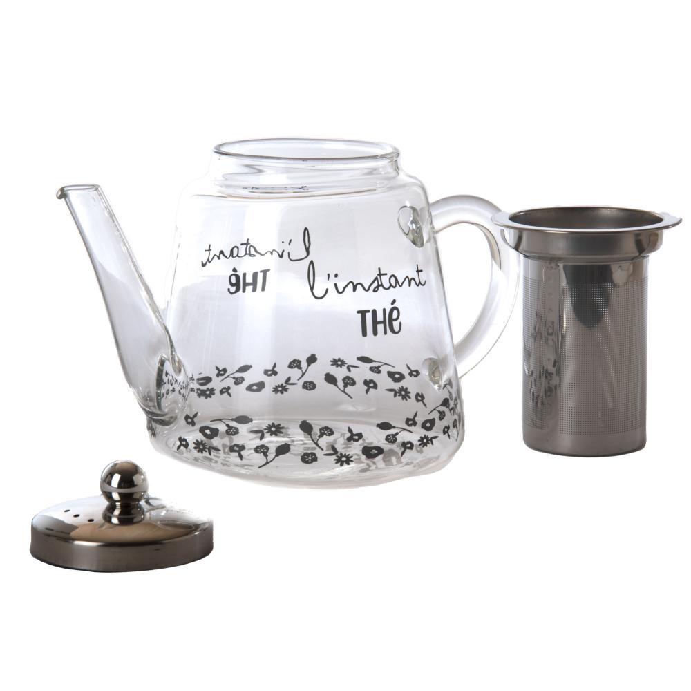 Théière infuseur flore en verre Amadeus - Mathon - 2