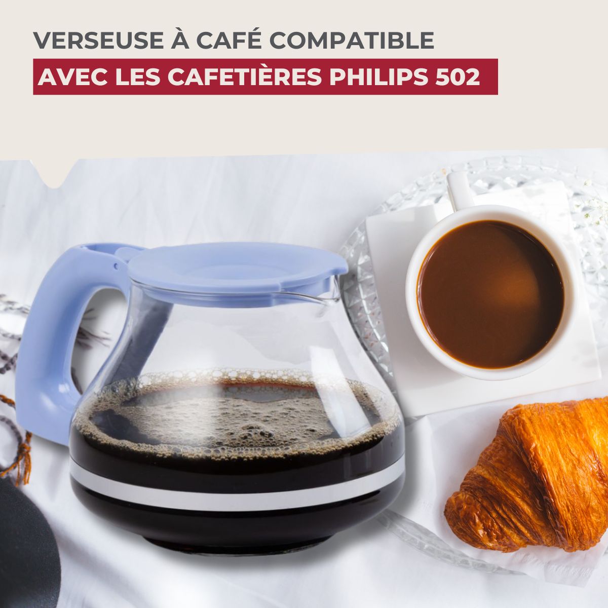 Verseuse pour cafetière Philips 502  Basics Fackelmann - Mathon - 2