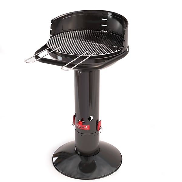 Barbecue au charbon en émail noir Loewy 50 Barbecook - Mathon - 5