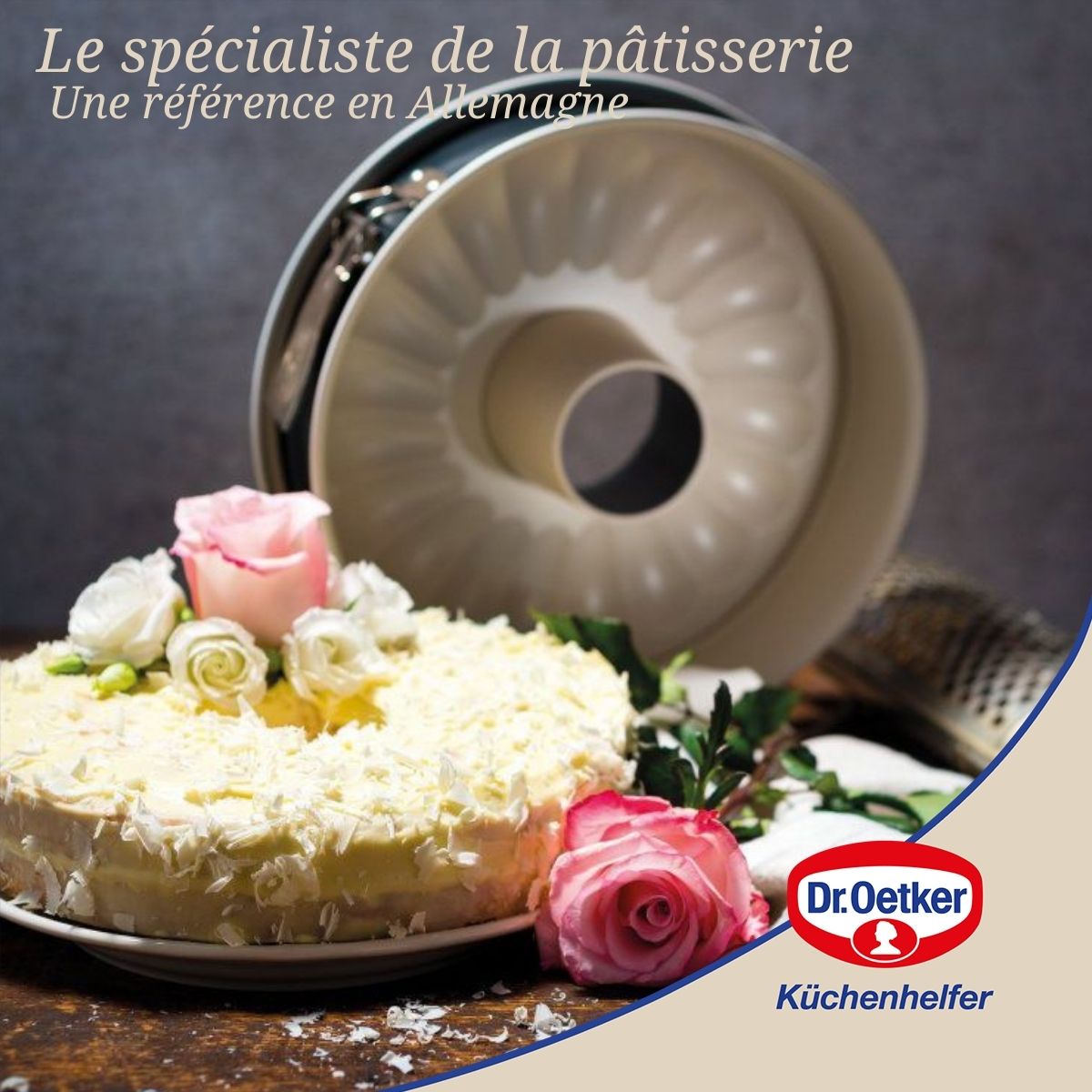 Moule à manqué et à savarin double fond 28 cm  Back Trend Dr. Oetker - Mathon - 6
