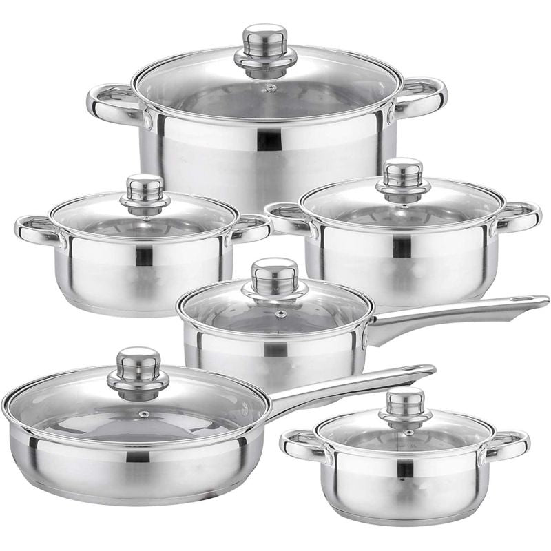 Batterie de cuisine 12 pièces inox Royalty Line RL1231 Royalty Line - Mathon - 5