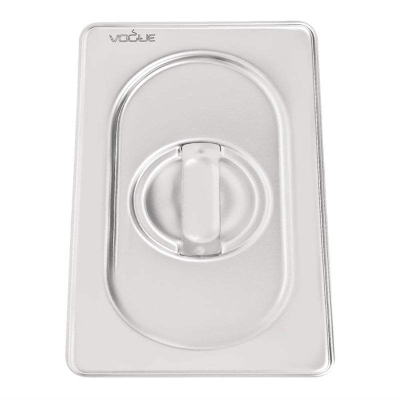 Couvercle Bac Gastro Inox 18/10 - GN 1/9 - Vogue - Mathon - 2