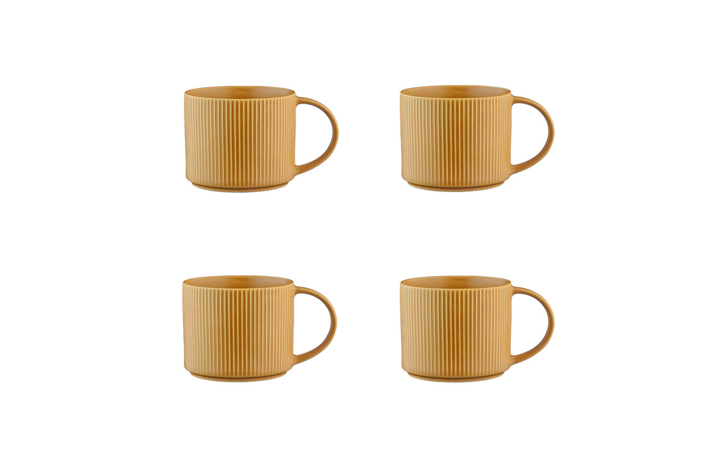 Mug SCANDI 50cl - 4 pièces - Ocre Björn - Mathon - 1