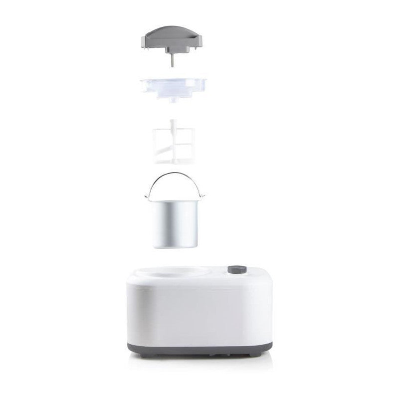 Domo Do9243i - Sorbetiere Avec Compresseur Integre - 1l - 3 Fonctions - Bol Amovible - Temperature De Congelation -18? A -35?c Domo - Mathon - 2