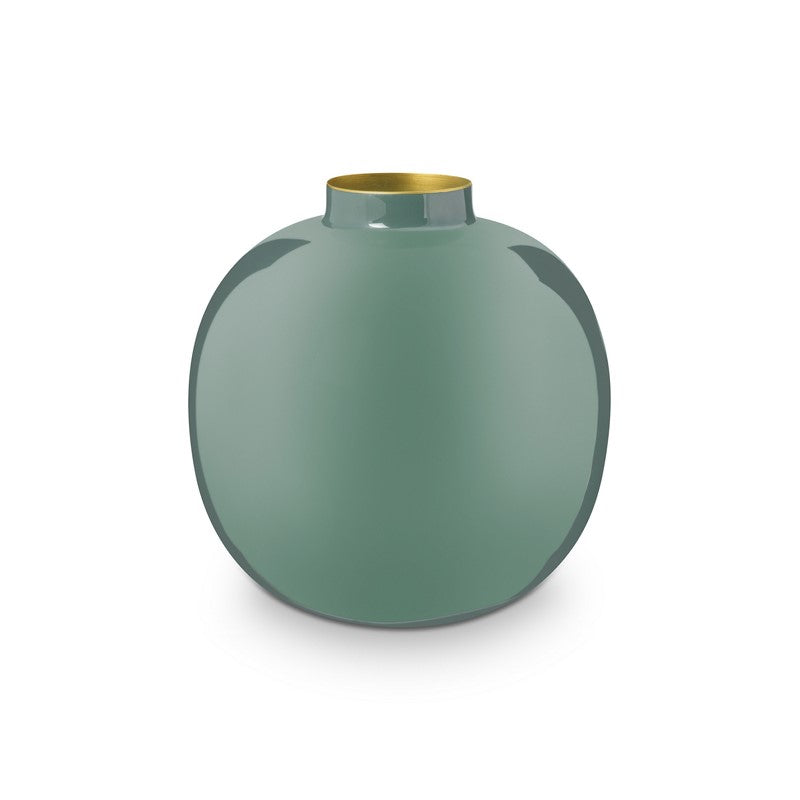 Vase métal Vert 32cm Pip Studio - Mathon - 1