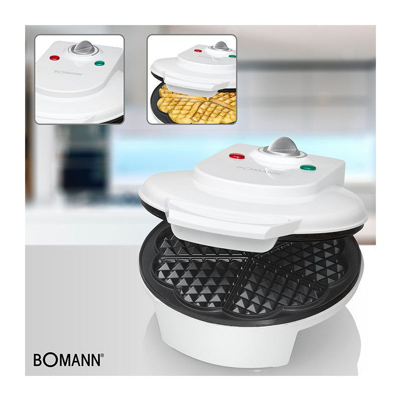 Gaufrier Bomann WA 5018 CB Blanc Bomann - Mathon - 4