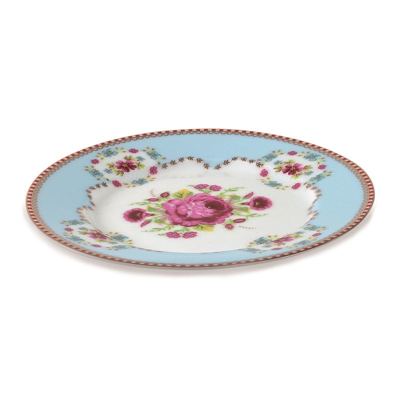 Lot de 6 Assiettes à pain Early Bird Bleu - 17cm Pip Studio - Mathon