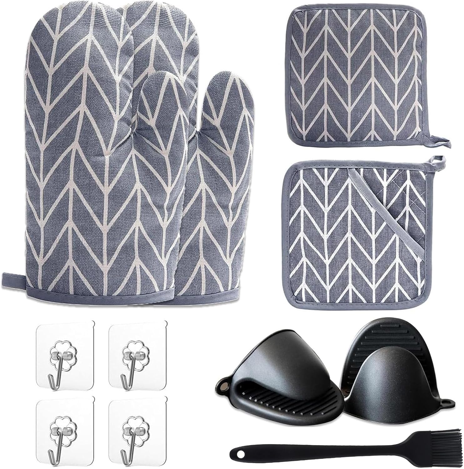 Lot 11 Maniques et Gants de Cuisine Résistants Vendos85 - Mathon